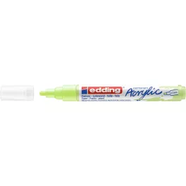   EDDING 5100 akril filctoll M (2-3 mm) pasztell zöld (pastel green) (917) D10