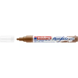   EDDING 5100 akril filctoll M (2-3 mm) mogyoró barna (hazel) (919) D10