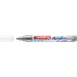   EDDING 5100 akril filctoll M (2-3 mm) gazdag ezüst (rich silver) (923) D10