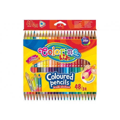 Colorino Kids 24/48  trio színesceruza készlet