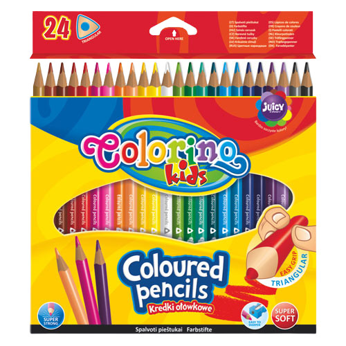 Colorino Kids trio 24db-os színesceruzakészlet