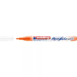   EDDING 5300 akril filctoll F (1-2 mm) neon narancs (neon orange) (066) D10