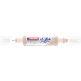   EDDING 5400 akril filctoll 3D kétvégű filctoll (2-3 mm/5-10 mm) meleg bézs (warm beige) (255) D5