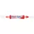 EDDING 5400 akril filctoll 3D kétvégű filctoll (2-3 mm/5-10 mm) jelzőpiros (traffic red) (902) D5