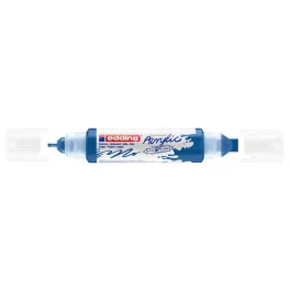   EDDING 5400 akril filctoll 3D kétvégű filctoll (2-3 mm/5-10 mm) cián kék (gentian blue) (903) D5