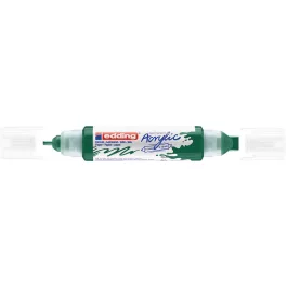   EDDING 5400 akril filctoll 3D kétvégű filctoll (2-3 mm/5-10 mm) mohazöld (moss green) (904) D5