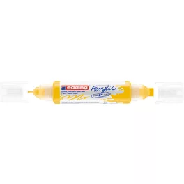   EDDING 5400 akril filctoll 3D kétvégű filctoll (2-3 mm/5-10 mm) jelzősárga (traffic yellow) (905) D5