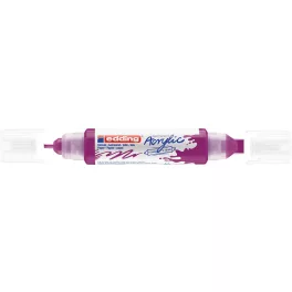   EDDING 5400 akril filctoll 3D kétvégű filctoll (2-3 mm/5-10 mm) áfonya (berry) (910) D5