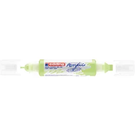   EDDING 5400 akril filctoll 3D kétvégű filctoll (2-3 mm/5-10 mm) pasztell zöld (pastel green) (917) D5