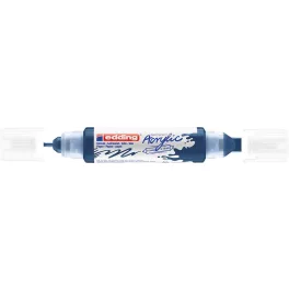   EDDING 5400 akril filctoll 3D kétvégű filctoll (2-3 mm/5-10 mm) éjkék (elegant midnight) (933) D5