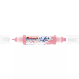  EDDING 5400 akril filctoll 3D kétvégű filctoll (2-3 mm/5-10 mm) klasszikus lila (classy mauve) (935) D5