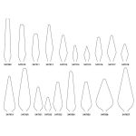 Festőkés, palettakés fa nyéllel AMI 46, 547925