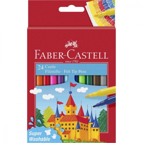 Faber-Castell filctoll készlet 24db