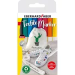 Eberhard Faber Textilfilc készlet - 8db + sablon
