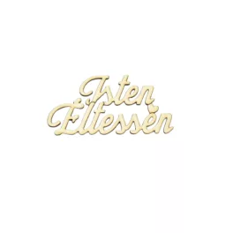 Fa "Isten éltessen" felirat 9,5cm - natúr
