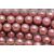 Teklagyöngy, mályva 6mm, 23-25 db /szál