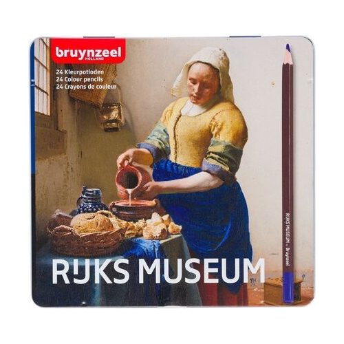 Bruynzeel Rijks Museum ceruzakészlet 24db-os, fémdobozos 