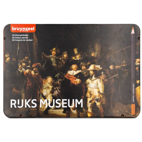 Bruynzeel Rijks Museum ceruzakészlet 50db-os, fémdobozos