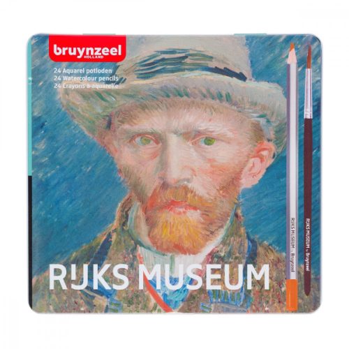 Bruynzeel Rijks Museum akvarellceruza készlet 24db-os, fémdobozos 