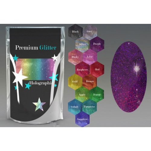 Csillámpor 4g, Holografikus Bíbor