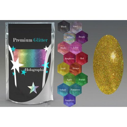 Csillámpor 4g, Holografikus Arany