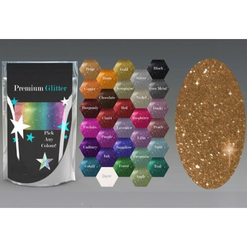 Csillámpor 4g, Metál Homok