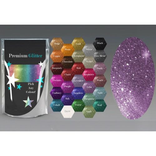 Csillámpor 4g, Metál Lila