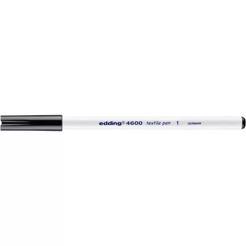 EDDING 4600 textilfilc (001) - fekete