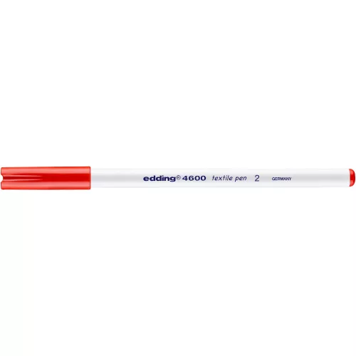 EDDING 4600 textilfilc (002) - piros