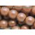 Teklagyöngy, világos barack 8mm, 18-19 db / szál