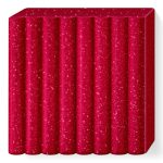 Fimo Effect Gyurma, metál, 57g, galaxis piros