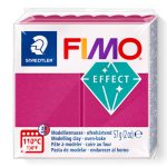 Fimo Effect Gyurma, metál, 57g, metál bordó