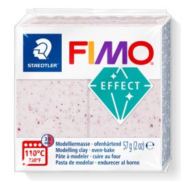 Fimo Effect Gyurma, metál, 57g, botanical rózsa