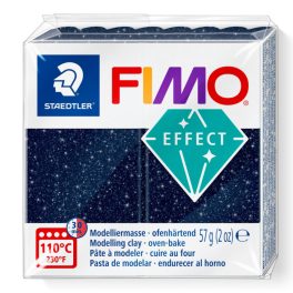 Fimo Effect Gyurma, metál, 57g, galaxis kék
