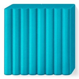 Fimo Effect Gyurma, metál, 57g, metál türkiz