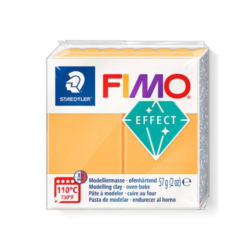 Fimo Effect gyurma 57g, 401 neon narancs