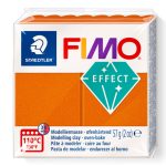 Fimo Effect Gyurma, metál, 57g, metál narancs