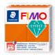 Fimo Effect Gyurma, metál, 57g, metál narancs