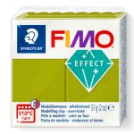 Fimo Effect Gyurma, metál, 57g, metál zöld
