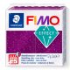 Fimo Effect Gyurma, metál, 57g, galaxis lila