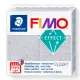 Fimo Effect Gyurma, metál, 57g, botanical mályva