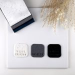 Fimo Effect Gyurma, metál, 57g, kőhatású fekete gránit