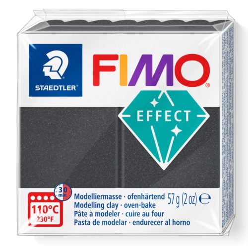 Fimo Effect gyuma, 57g, metál acélszürke