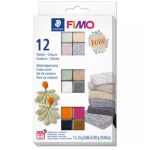 Gyurmakészlet, Fimo Effect Colour Pack, 12x25g, Boho