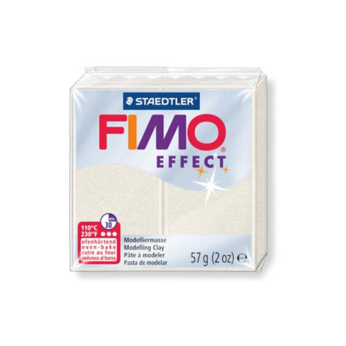 Fimo Effect Gyurma, metál, 57g, gyöngyház 08