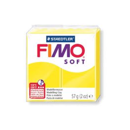 Fimo soft gyurma, 57g, citrom 10