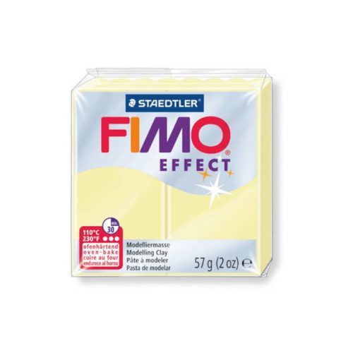 Fimo Effect Gyurma, pasztell, 57g, vanília 105