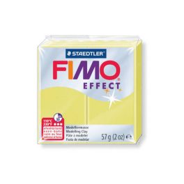 Fimo Effect Gyurma, pasztell, 57g, citrin