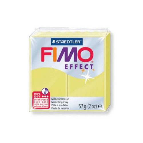 Fimo Effect Gyurma, pasztell, 57g, citrin