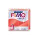 Fimo Effect Gyurma, áttetsző, 57g, piros 204